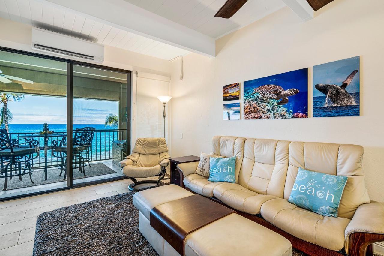 Oceanfront Luxury Condo Kailua-Kona Buitenkant foto