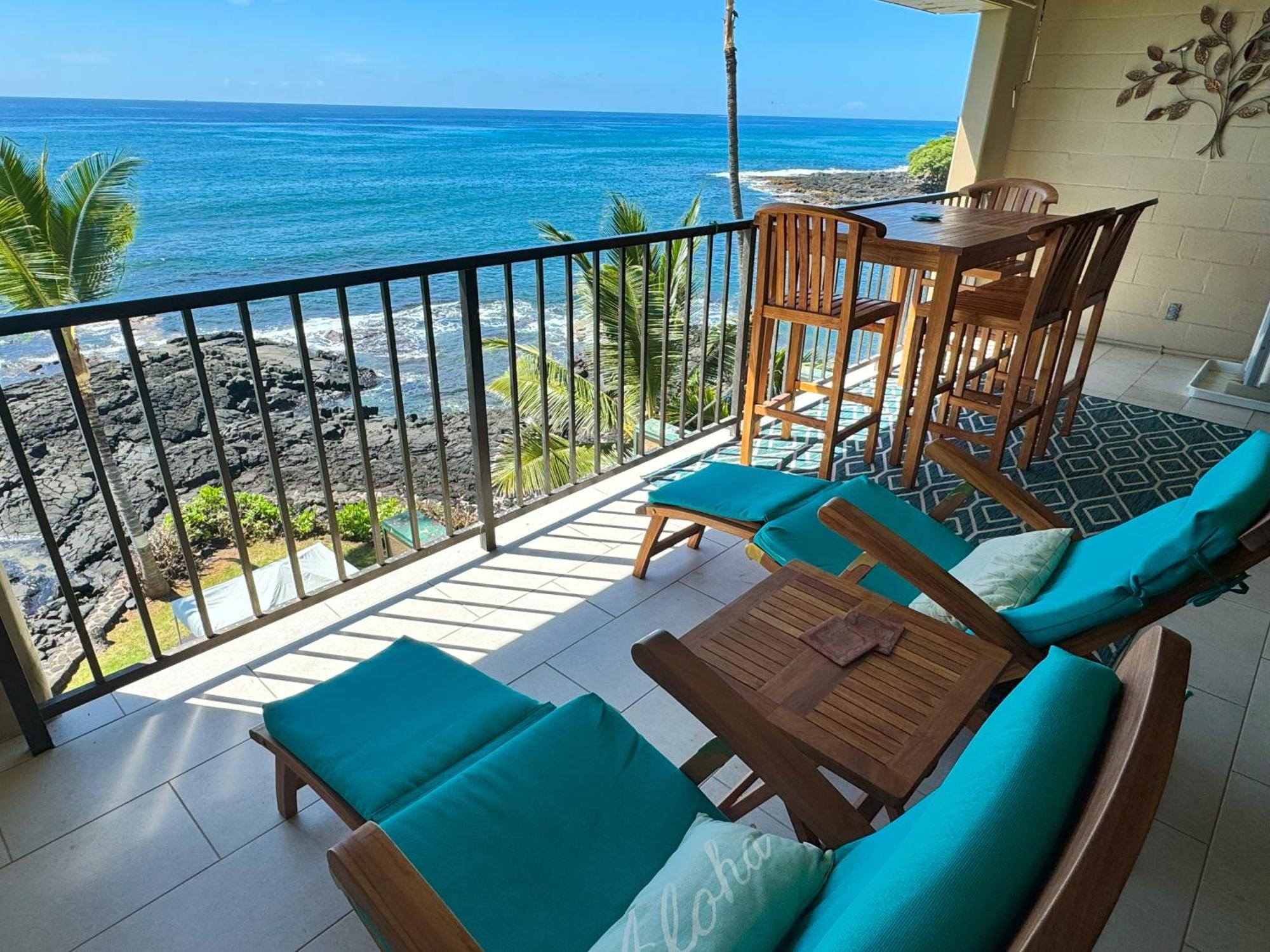 Oceanfront Luxury Condo Kailua-Kona Buitenkant foto